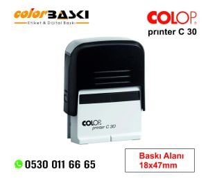 colop c30 kaşe